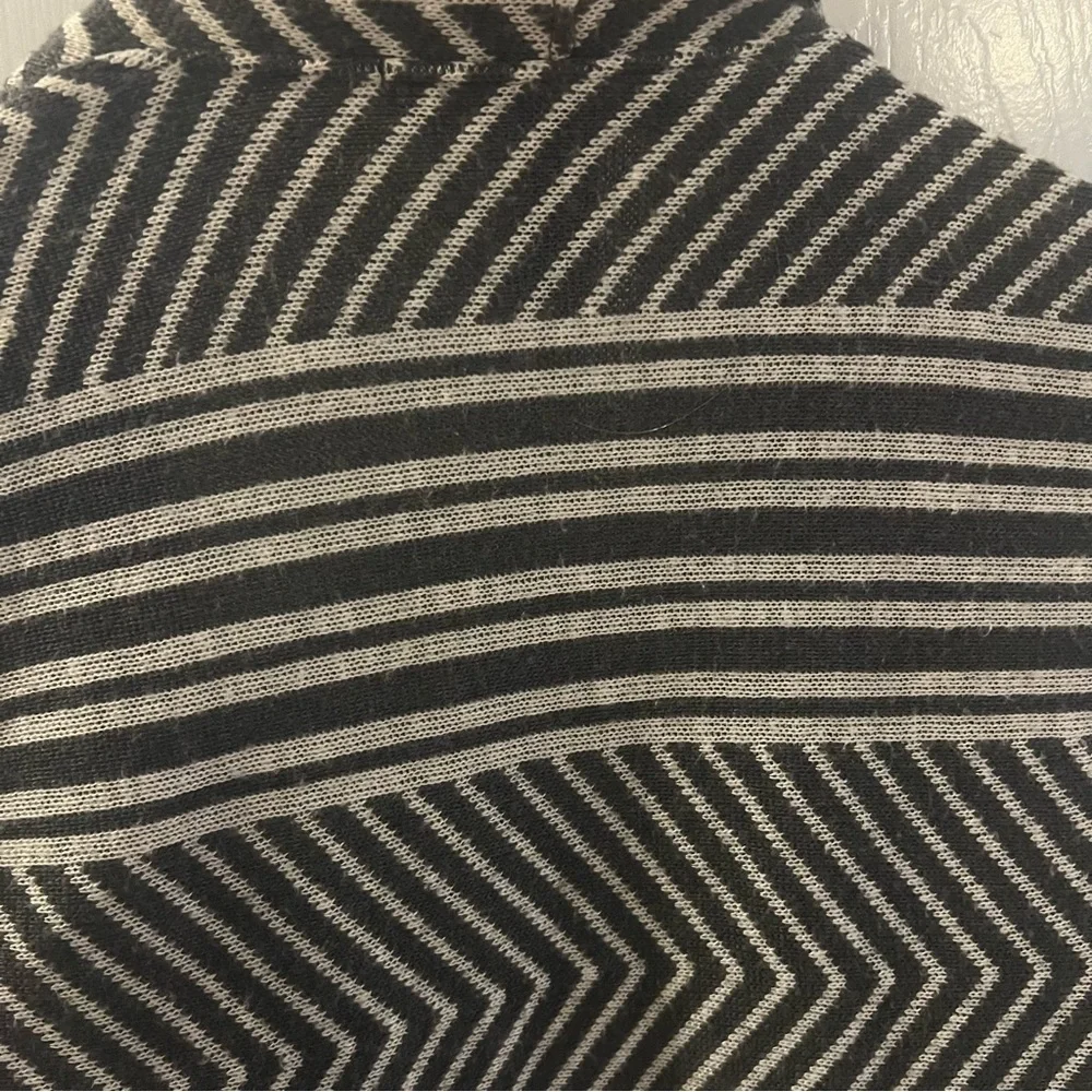 Forever 21 Striped Fringe Open Cardigan. Size small.